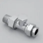 Radiatorretourkraan, Radson, 1/2"-1/2", binnendraad/buitendraad