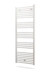 Radiateur décoratif, Radson Banga M, HxL=1807x750mm, 1056W (75/65/20), blanc RAL9016, racord  au milieu