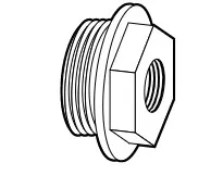 delta - aansluitstop met dichting - 1/2 radson
