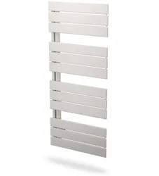 Sierradiator, Radson Elato, HxL=830x450mm, 406W (75/65/20), wit RAL9016, aansluiting links rechts