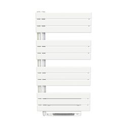 Radiateur décoratif turbo, Radson Elato E T, HxL=1130x550mm, 500W, blanc, RAL9016