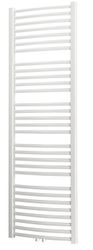 Sierradiator, Radson Flores C M, HxL=547x500mm, 265W (75/65/20), gebogen, wit RAL9016, aansluiting links rechts midden