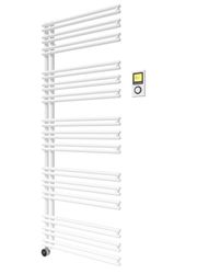 Elektrische sierradiator, Radson Figuresse Gate E, HxL=1194x500mm, 400W, wit, RAL9016