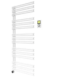 Elektrische sierradiator, Radson Figuresse Gate E, HxL=1514x500mm, 400W, antraciet, RAL7016