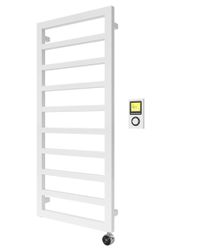 Elektrische sierradiator, Radson Figuresse Squara E, HxL=1120x500mm, 400W, wit, RAL9016