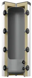 Buffervat, Reflex Storatherm Heat HF 500, 500 liter, staal, klasse C, Ø797x1942mm, met isolatie