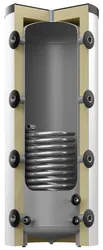 Buffervat, Reflex Storatherm Heat HF 300/1_C, 300 liter, staal, klasse C, Ø783x1320mm, met isolatie
