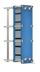 Échangeur de chaleur à plaques, Reflex Longtherm, 20 plaques, vissé, DN80, 10bar
