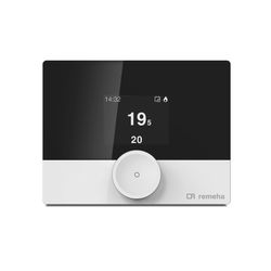 thermostat d'ambiance avec affichage de l'heure Remeha qSense Plus