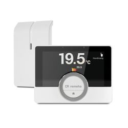 Thermostat d'ambiance avec affichage de l'heure, Remeha eTwist, programme hebdomadaire classe VI, modulable