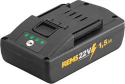 Accupack elektrisch gereedschap, Rems, 1.5Ah, 21.6V, Li-Ion