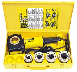 Amigo draadsnijmachine set R 1/2-3/4-1-5/4 rems