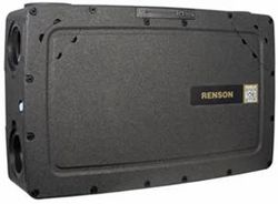 WTW-unit, Renson Flux, 370, 370m3/h, D=160mm, 2 linkse en 2 rechtse aansluitingen
