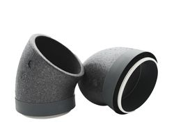 coude pour conduit d'air circulaire Renson Easyduct 180mm 90° EPS 180