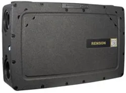 WTW-unit, Renson Flux, 225, 225m3/h, D=160mm, 2 linkse en 2 rechtse aansluitingen