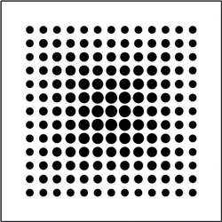 Ventilatierooster, Renson Ventiel, rechthoekig 130x130mm, aluminium