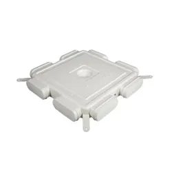 Verdeelbox ventilatie, Renson Easyflex, Ø160mm, kunststof, 8x 135x55mm
