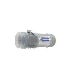 Vanne de régulation pour conduit d’air circulaire, Renson Healthconnector master, 125mm, aluminium