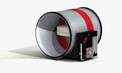brandklep rond Rf-t CR2 Ø355mm smeltloodmechanisme