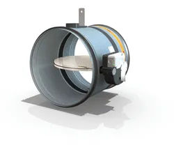 brandklep rond Rf-t CR60 Ø100mm smeltloodmechanisme