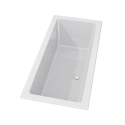 Baignoire, Riho Rethink, blanc, L:1800mm, rectangulair