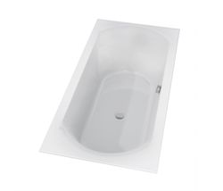 Baignoire, Riho Linares, blanc, L:1800mm, rectangulair