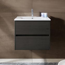 meuble de lavabo Riho Porto 600x520x450mm antracite