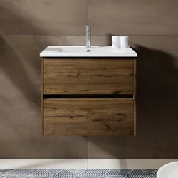 wastafelmeubel Riho Porto 600x520x450mm eiken