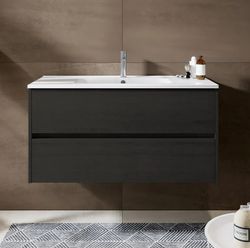 meuble de lavabo Riho Porto 1000x520x450mm antracite