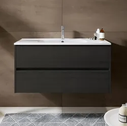 wastafelmeubel Riho Porto 1000x520x450mm antraciet