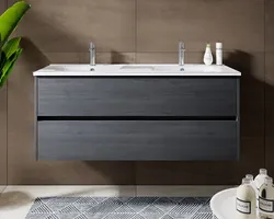 wastafelmeubel Riho Porto 1200x520x450mm antraciet