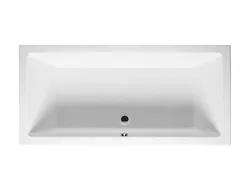 Bad, Riho Lusso, wit, L:1700mm, rechthoekig
