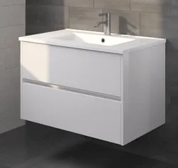 wastafelmeubel Riho Porto 800x520x450mm wit