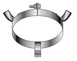 Entretoise pour conduit de fumées, Roccheggiani SPG/SP2 523, Ø200mm, inox