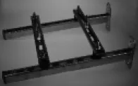 set draagsteun vr hydrofoorgroep + brug rofix