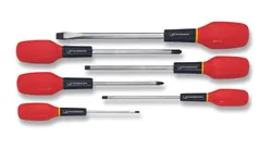 schroevendraaierset 6-delig rothenberger 4 x plat en 2 x kruis