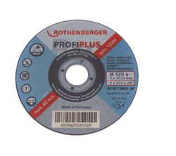 slijpschijf voor inox 125x1x22 rothenberger