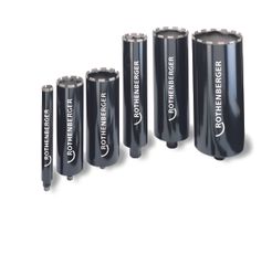 Diamant couronne de forage pour fonctionnement humide, Rothenberger DX-HIGH SPEED PLUS UNC 1.1/4", Ø32mm, L430mm, 1 1/4"