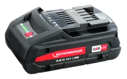 Accupack elektrisch gereedschap, Rothenberger, 4Ah, 18V, Li-HD