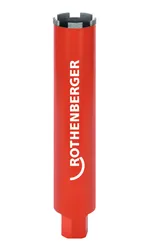 Diamant couronne de forage pour fonctionnement humide, Rothenberger DX High Speed Dry, Ø57mm, L330mm, 1 1/4"