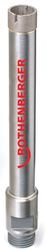 Diamant couronne de forage pour fonctionnement humide, Rothenberger HIGH SPEED PLUS NATUURSTEEN R 1/2", Ø30mm, L125mm, 1/2"