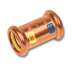 Manchon à sertir cuivre, 22mm, FF, gaz / eau potable, Sanha HydroGas