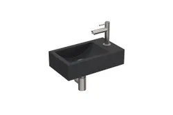 handenwasser Sanibell roestvaststaal ( RVS ) 400x230mm