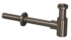 Designsyphon nickel brossé
