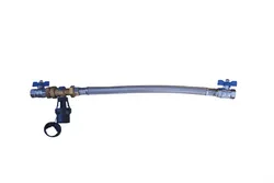 Kit de remplissage pour chauffage, Sanutal CA, L0.5m, 3/4"