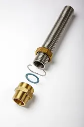 Flexibele inox buis, Sanutal Sanuflex DN12, 1/2", lengte 6m