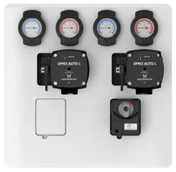 pompgroep PAW Thermax met ingebouwde circulatiepomp  UPM3 Auto L 15-70 niet-gemengd verwarmingscircuit 1"