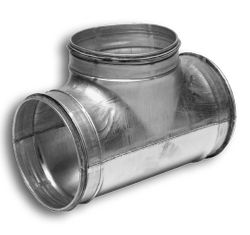 Té conduit d’air circulaire, Sanutal air, Ø180mm, acier
