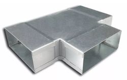 T-stuk 90gr stromend instortkanaal, Sanutal air Mecano, T-stuk 90gr stromend, 110x55mm, galva