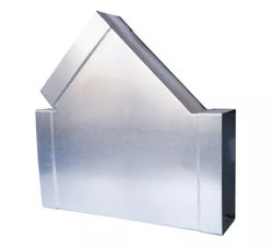 T-stuk instortkanaal Sanutal air Mecano T-stuk 45gr 200x80mm